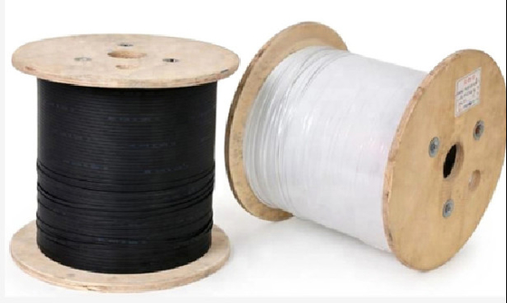একক মোড আউটডোর FTTH ড্রপ কেবল G657A A657A2 1 কোর 2 কোর